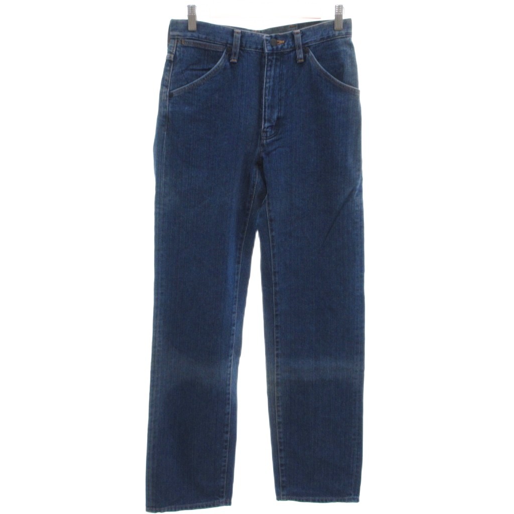 【中古】未使用品 ブルーベル Blue Bell タグ付き デニムパンツ ジーンズ 27 青 無地 長ズボン ストレートシルエット /IL ■ECF004 メンズ 【ベクトル 古着】 260419
