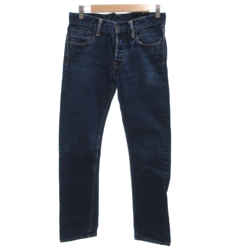 [Used] KURO Denim Pants Jeans, Blue, Long Pants, Button Fly, 5 Pockets /IL ■ECF004 Men's [Vector Used Clothing] 260419