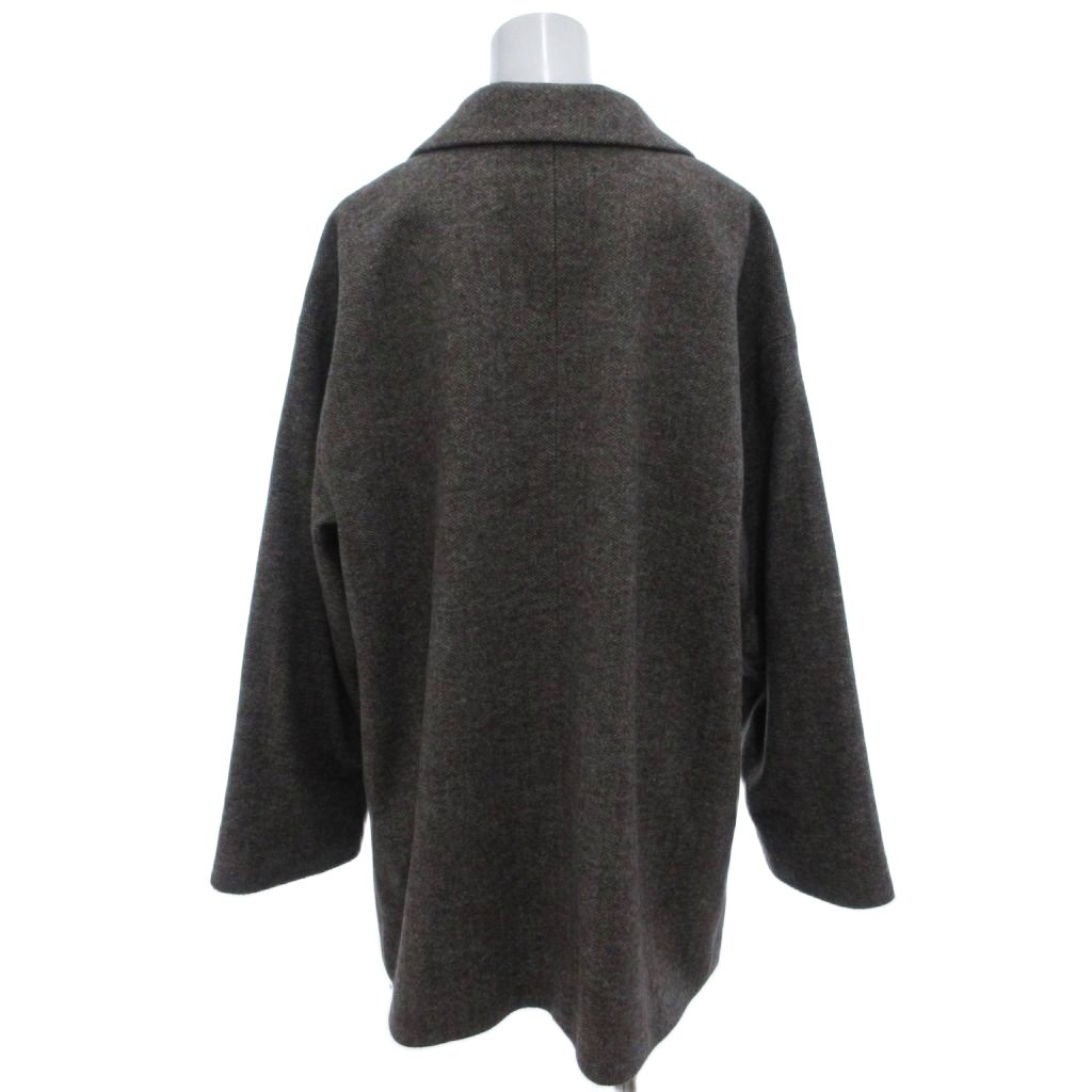 【中古】グローバルワーク GLOBAL WORK 美品 コート M グレー 茶色 ブラウン テーラードカラー ヘリンボーン柄 /YF ■ECF004 レディース 【ベクトル 古着】 260427 auc-vector-20925350 ブランド古着の買取販売ベクトル サンプル画像2