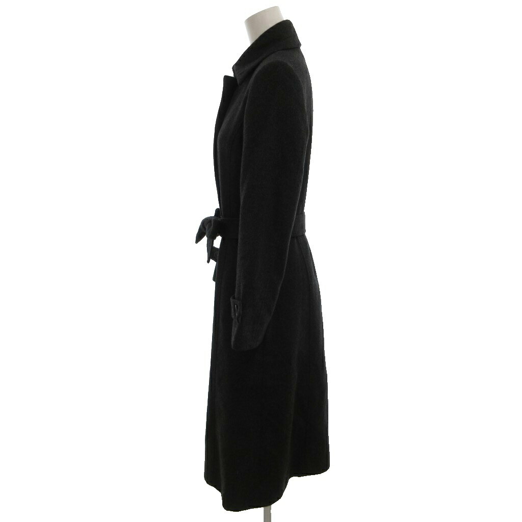 【中古】アンクライン ANNE KLEIN 美品 トレンチコート ステンカラー カシミヤ 5 ...