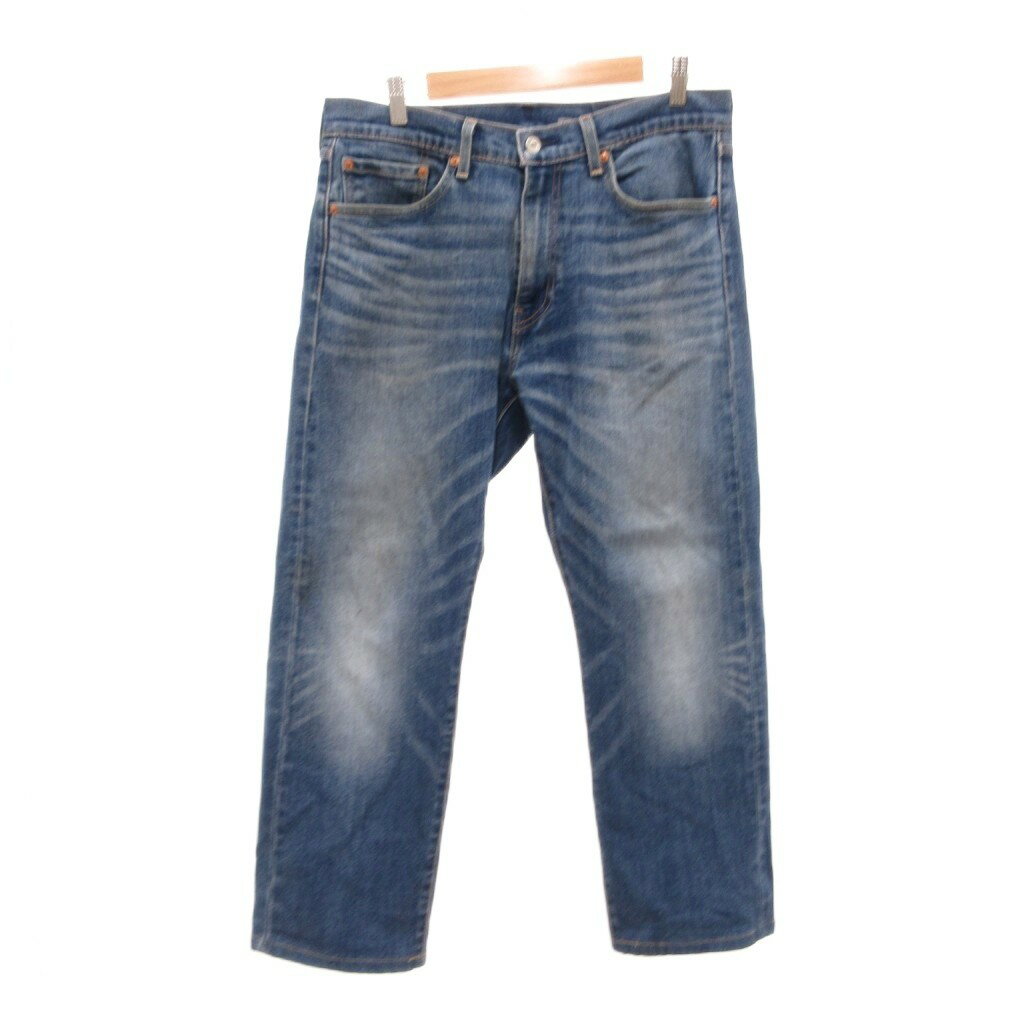 [중고] 리바이스 프리미엄 Levis PReMIUM 데님 팬츠 청바지 테이퍼드 W33 L32 인디고 블루 /JS ■ECG005 레이디스 [벡터 헌옷] 260522