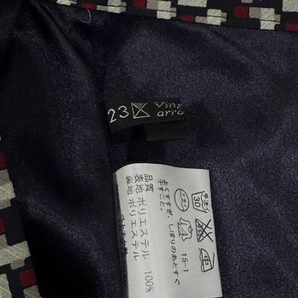 【中古】23区 オンワード樫山 スカート 幾何学 総柄 シフォン フレア ひざ丈 40 黒 ブラック /EH ■ECF005 レディース 【ベクトル 古着】 260616 auc-vector-21057403 ブランド古着の買取販売ベクトル サンプル画像3