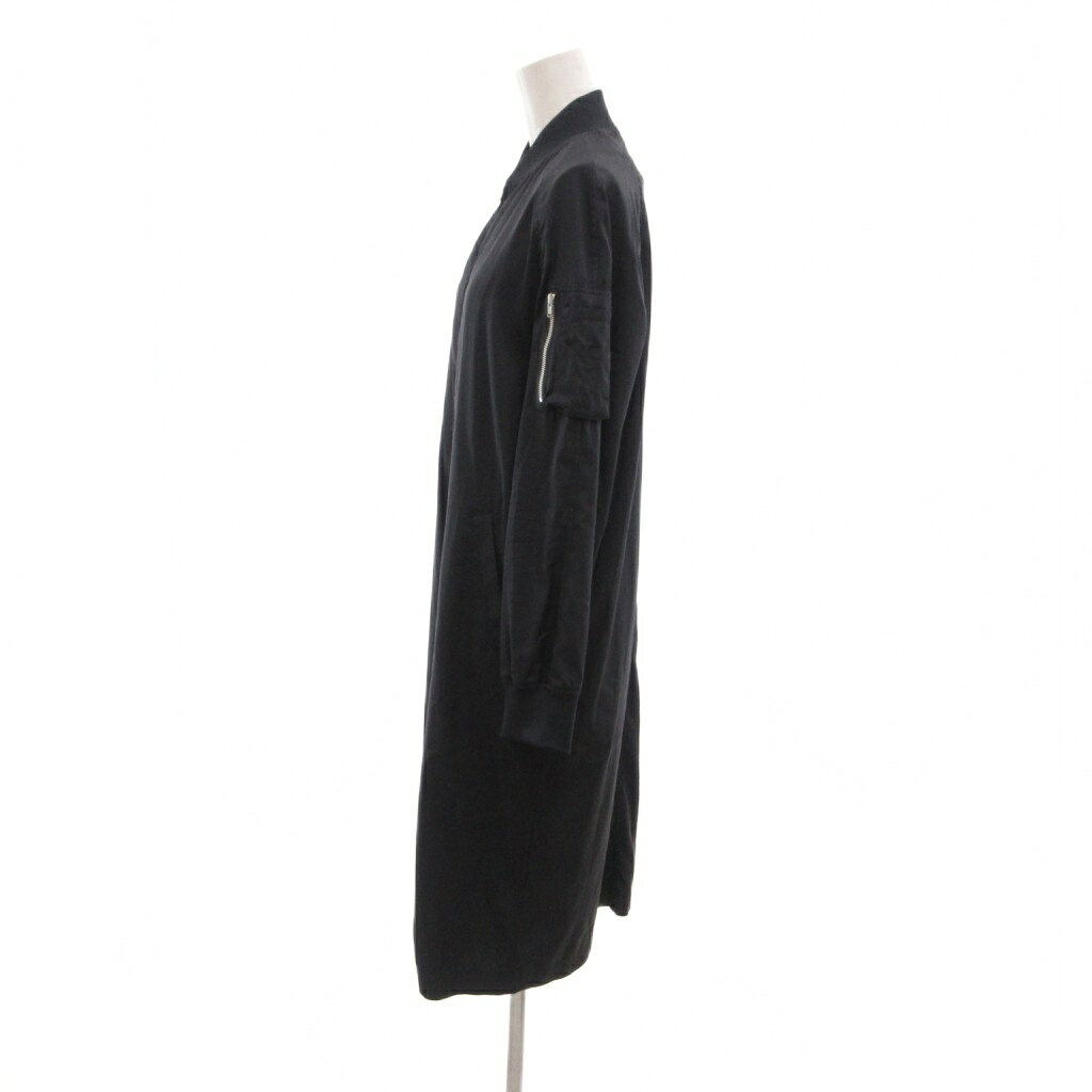 【中古】ミラオーウェン Mila Owen 美品 コート ロング 1 リブ 紺 ネイビー ジップアップ /IL ■ECG006 レディース 【ベクトル 古着】 260618 auc-vector-21036914 ブランド古着の買取販売ベクトル サンプル画像2