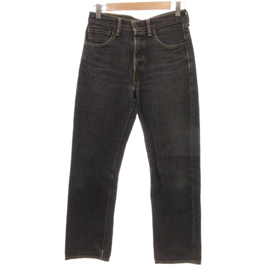 [Used] Levi's 501 Denim Jeans, Size W29L30, Black /NL ■ECG006 Men's [Vector Used Clothing] 260614
