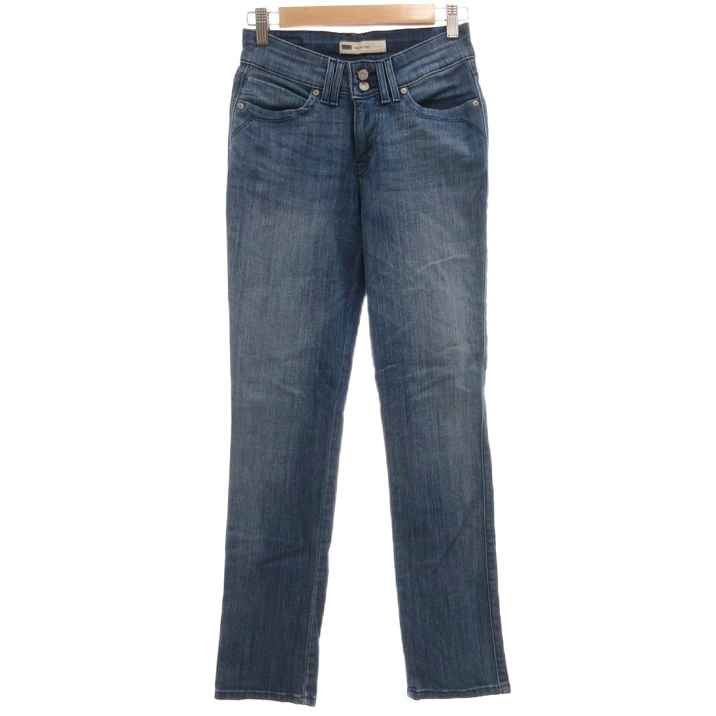 [Used] Levi's Denim Jeans Skinny W26L32 Blue /NL ■ECG006 Women's [Vector Used Clothing] 260614