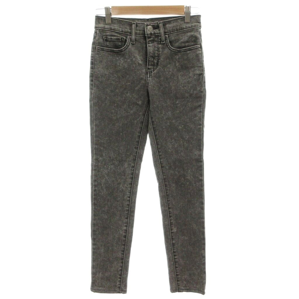 [Used] Levi's 311 Denim Jeans, Size 24, Gray, Skinny /NU ■ECG006 Women's [Vector Used Clothing] 260616