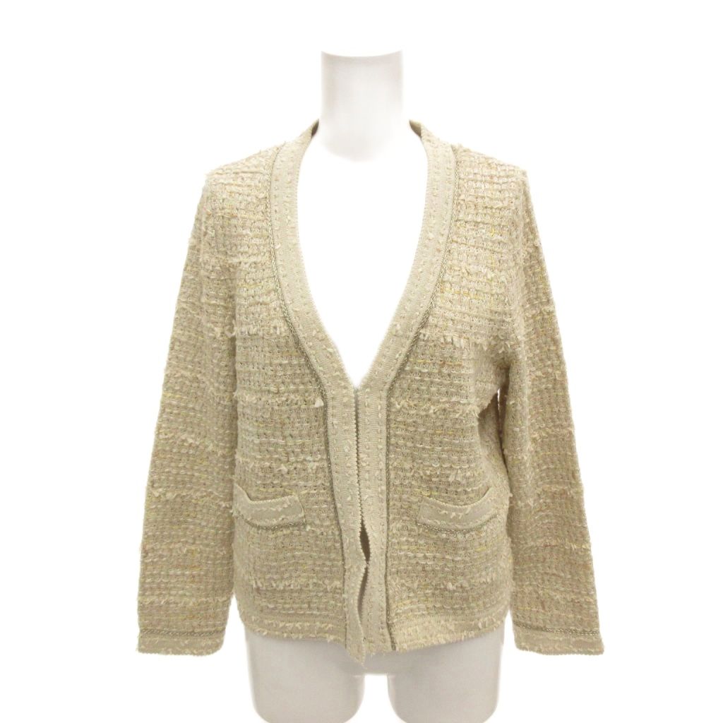 【中古】23区 オンワード樫山 美品 ジャケット 40 白 ホワイト Vネック 長袖 ポケット /IL ■ECF006 レディース 【ベクトル 古着】 260621 auc-vector-21058161 ブランド古着の買取販売ベクトル パッケージ画像