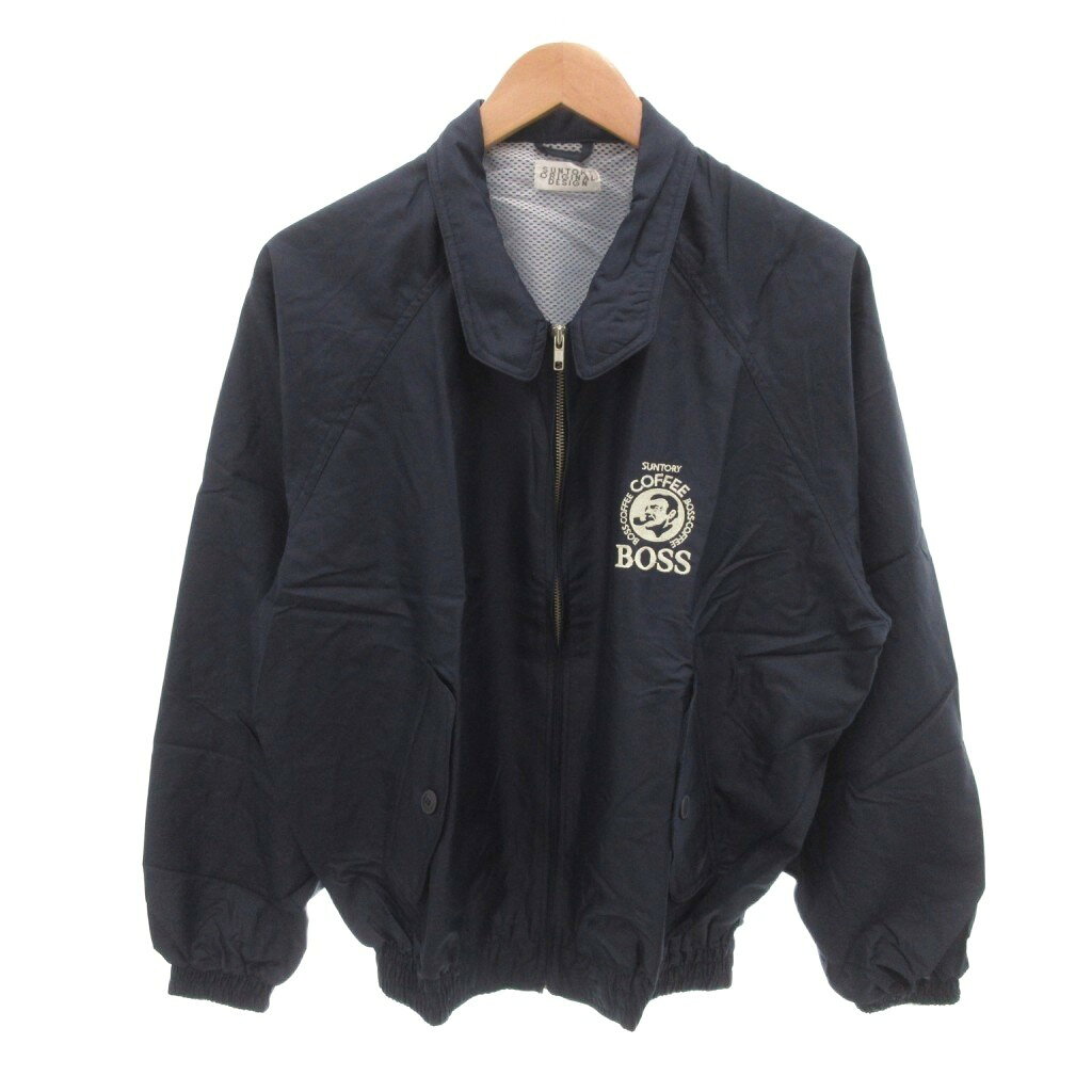 【 希少品・非売品 】サントリー オリジナルデザイン ジャンパー ダークネイビー 164-802606250635_1.jpg