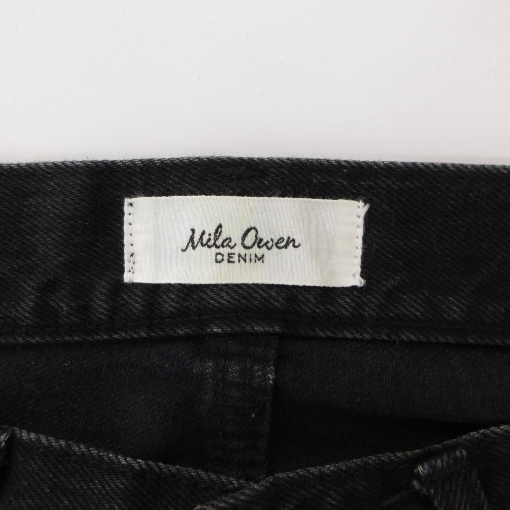 【中古】ミラオーウェン Mila Owen デニムパンツ ジーンズ 0 黒 ブラック /ML ■ECG007 レディース 【ベクトル 古着】 260717 auc-vector-21116466 ブランド古着の買取販売ベクトル サンプル画像3