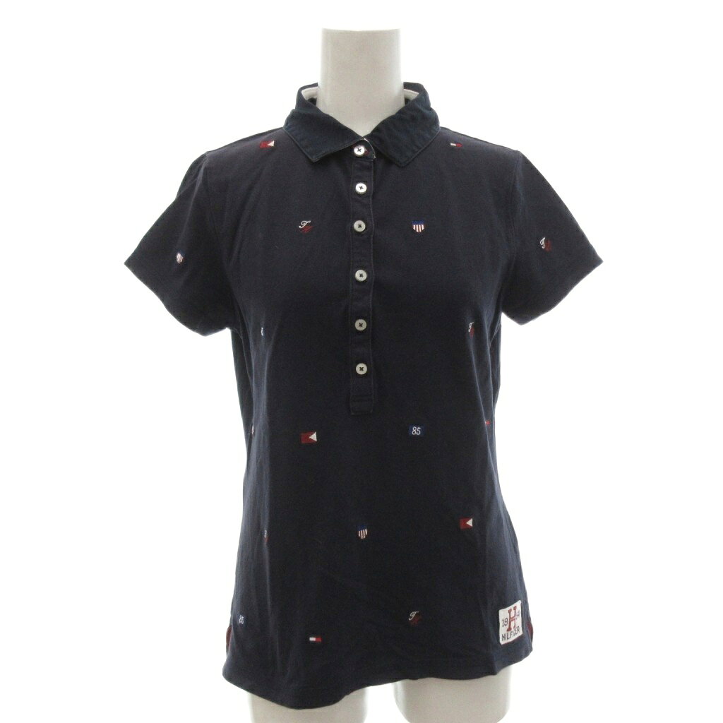 【中古】トミーヒルフィガー TOMMY HILFIGER SPORT 美品 鹿の子ポロシャツ 半袖 L 紺 ネイビー 台襟 刺繍 サイドスリット /JI ■ECG007 レディース 【ベクトル 古着】 260715ブランドトミーヒルフィガー TOMMY HILFIGER表記サイズL実寸サイズ肩幅：34cm　身幅：43cm　着丈：59cm　袖丈：14cm　　素材本体：綿、ポリウレタン その他：綿色紺 ネイビー状態使用感が少なく、かなり状態の良い商品です。 ※あくまでも中古品ですので掲載写真や記載内容をご確認いただき、ご理解の上ご購入ください。付属品付属品なし、写真に写っている物が全てです。備考（株）トミーヒルフィガージャパン こちらのお品物は店舗で保管しておらず、店頭販売出来かねます。（※お取り寄せも出来かねます）商品のお問い合わせの回答を休止しております。＊各商品ページの商品詳細等をご確認の上ご購入ください。【中古】トミーヒルフィガー TOMMY HILFIGER SPORT 美品 鹿の子ポロシャツ 半袖 L 紺 ネイビー 台襟 刺繍 サイドスリット /JI ■ECG007 レディース 【ベクトル 古着】 260715状態ランク　”A”詳細については、下記および「状態ランクについて」ページをご覧ください。未使用・新品の商品ほぼ新品同様の商品使用感が少なく、かなり状態の良い商品使用感はあるが、傷や汚れの少ない商品使用感の他、傷や汚れが見られる商品かなり大きな傷みがある難あり商品※S〜CランクはUSED品となりますので、使用感をご理解の上でご入札下さい。状態ランクについてinformationブランドトミーヒルフィガー TOMMY HILFIGER表記サイズL実寸サイズ肩幅：34cm　身幅：43cm　着丈：59cm　袖丈：14cm　　素材本体：綿、ポリウレタン その他：綿色紺 ネイビー状態使用感が少なく、かなり状態の良い商品です。 ※あくまでも中古品ですので掲載写真や記載内容をご確認いただき、ご理解の上ご購入ください。付属品付属品なし、写真に写っている物が全てです。備考（株）トミーヒルフィガージャパン こちらのお品物は店舗で保管しておらず、店頭販売出来かねます。（※お取り寄せも出来かねます）商品のお問い合わせの回答を休止しております。＊各商品ページの商品詳細等をご確認の上ご購入ください。本商品は一点物です他サイトや店舗にて販売している商品です。多少のお時間差にて欠品になることもございます。予めご了承頂ますようお願い致します。ベクトル・サイズガイドはこちらこの商品と同じブランドの商品を見る