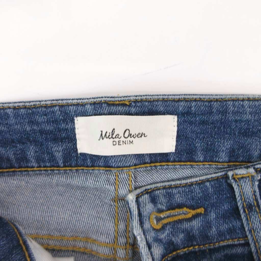 【中古】ミラオーウェン Mila Owen デニムパンツ ジーンズ 1 インディゴブルー スキニーフィット ストレート 無地 フルレングス /TL ■ECF007 レディース 【ベクトル 古着】 260715 auc-vector-21120750 ブランド古着の買取販売ベクトル サンプル画像3