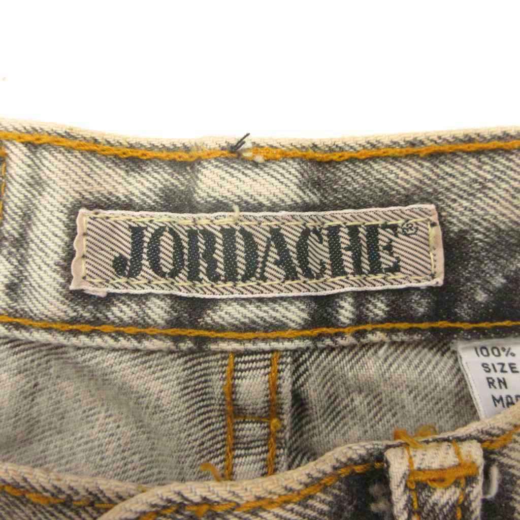ブランド古着の買取販売ベクトルの【中古】ジョーダッシュ JORDACHE テーパード デニムパンツ ジーンズ 11/12 グレー ケミカルウォッシュ 裾ジッパー /JI ■ECF007 レディース 【ベクトル 古着】 260801｜アングル3
