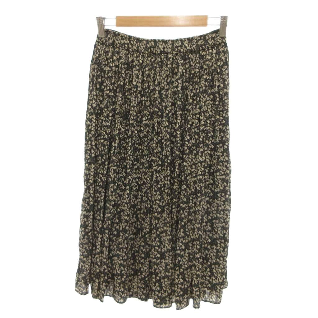 【中古】ロペピクニック ROPE Picnic 美品 フレアスカート 36 黒 ブラック ロング丈 花柄 プリーツ /SJ ■ECF007 レディース 【ベクトル 古着】 260804 auc-vector-21167258 ブランド古着の買取販売ベクトル パッケージ画像