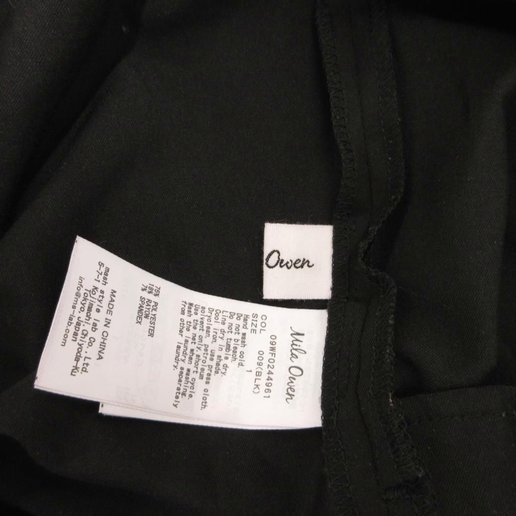 【中古】ミラオーウェン Mila Owen 24AW サロペット 1 黒 ブラック /SC ■ECF008 レディース 【ベクトル 古着】 260818 auc-vector-21179522 ブランド古着の買取販売ベクトル サンプル画像3