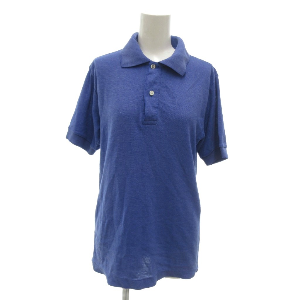 【中古】ラコステ LACOSTE 半袖ポロシャツ ハーフボタン 2つボタン ロゴ刺繍 無地 鹿の子生地 6 青 ブルー /OB ■ECF008 レディース 【ベクトル 古着】 260831ブランドラコステ LACOSTE表記サイズ6実寸サイズ肩幅：39cm　身幅：42cm　着丈：70cm　袖丈：18cm　　素材品質表示タグが見当たりませんでした色青 ブルー 状態・襟に汚れが少々 その他に目立ったダメージはなく、問題なくご使用いただける商品です。 ※あくまでも中古品ですので掲載写真や記載内容をご確認いただき、ご理解の上ご購入ください。付属品付属品なし、写真に写っている物が全てです。備考代理店記載なし こちらのお品物は店舗で保管しておらず、店頭販売出来かねます。（※お取り寄せも出来かねます）商品のお問い合わせの回答を休止しております。＊各商品ページの商品詳細等をご確認の上ご購入ください。【中古】ラコステ LACOSTE 半袖ポロシャツ ハーフボタン 2つボタン ロゴ刺繍 無地 鹿の子生地 6 青 ブルー /OB ■ECF008 レディース 【ベクトル 古着】 260831状態ランク　”AB”詳細については、下記および「状態ランクについて」ページをご覧ください。未使用・新品の商品ほぼ新品同様の商品使用感が少なく、かなり状態の良い商品使用感はあるが、傷や汚れの少ない商品使用感の他、傷や汚れが見られる商品かなり大きな傷みがある難あり商品※S〜CランクはUSED品となりますので、使用感をご理解の上でご入札下さい。状態ランクについてinformationブランドラコステ LACOSTE表記サイズ6実寸サイズ肩幅：39cm　身幅：42cm　着丈：70cm　袖丈：18cm　　素材品質表示タグが見当たりませんでした色青 ブルー 状態・襟に汚れが少々 その他に目立ったダメージはなく、問題なくご使用いただける商品です。 ※あくまでも中古品ですので掲載写真や記載内容をご確認いただき、ご理解の上ご購入ください。付属品付属品なし、写真に写っている物が全てです。備考代理店記載なし こちらのお品物は店舗で保管しておらず、店頭販売出来かねます。（※お取り寄せも出来かねます）商品のお問い合わせの回答を休止しております。＊各商品ページの商品詳細等をご確認の上ご購入ください。本商品は一点物です他サイトや店舗にて販売している商品です。多少のお時間差にて欠品になることもございます。予めご了承頂ますようお願い致します。ベクトル・サイズガイドはこちらこの商品と同じブランドの商品を見る