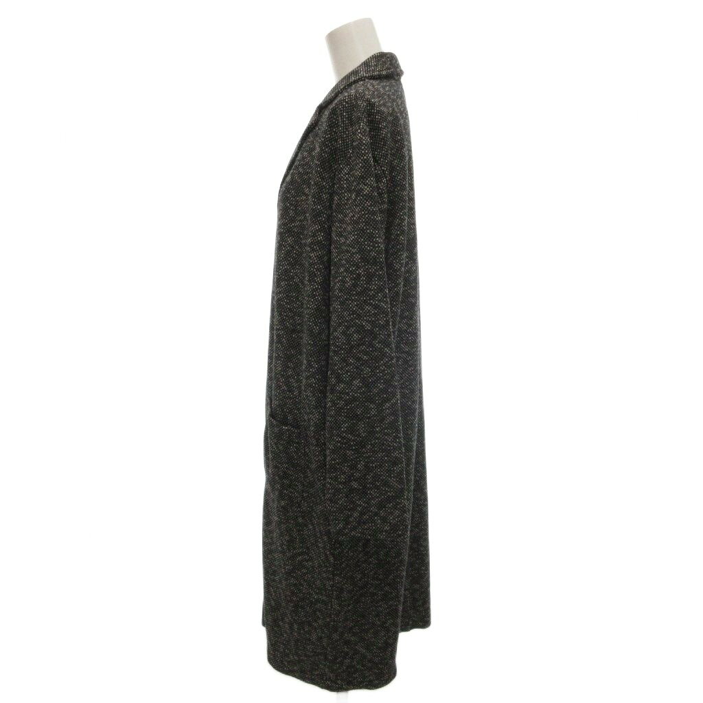 【中古】グローバルワーク GLOBAL WORK ロング ショップコート 薄手 L グレー ごま塩 ゆったりサイズ /JI ■ECF008 レディース 【ベクトル 古着】 260825 auc-vector-21226219 ブランド古着の買取販売ベクトル サンプル画像3