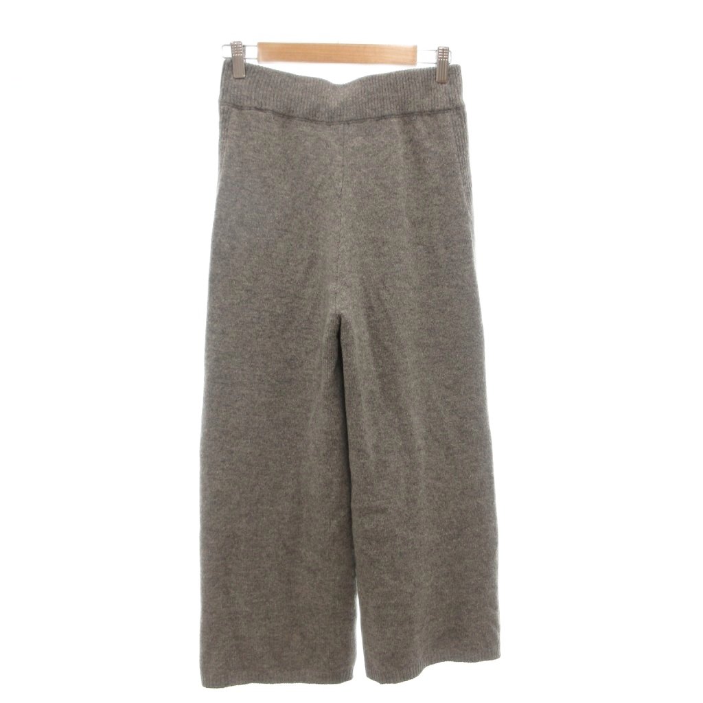 【中古】ミラオーウェン Mila Owen ニットワイドパンツ F 灰色 グレー ウール混 フルレングス ウエストゴム リブ付き /SC ■ECG009 レディース 【ベクトル 古着】 260925 auc-vector-21297434 ブランド古着の買取販売ベクトル サンプル画像2