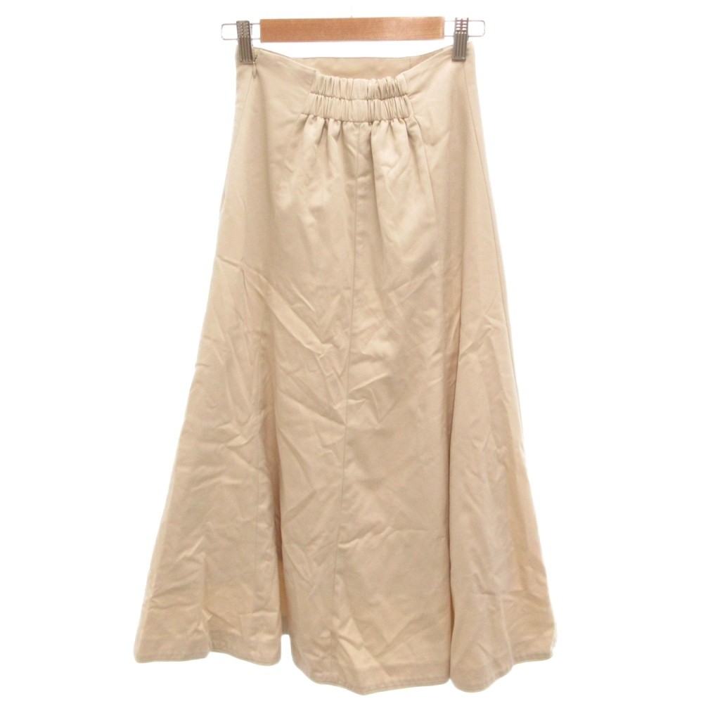 【中古】ミラオーウェン Mila Owen 美品 フレアスカート イージー ロング丈 0 ベージュ /SJ ■ECG009 レディース 【ベクトル 古着】 260924 auc-vector-21297690 ブランド古着の買取販売ベクトル サンプル画像2
