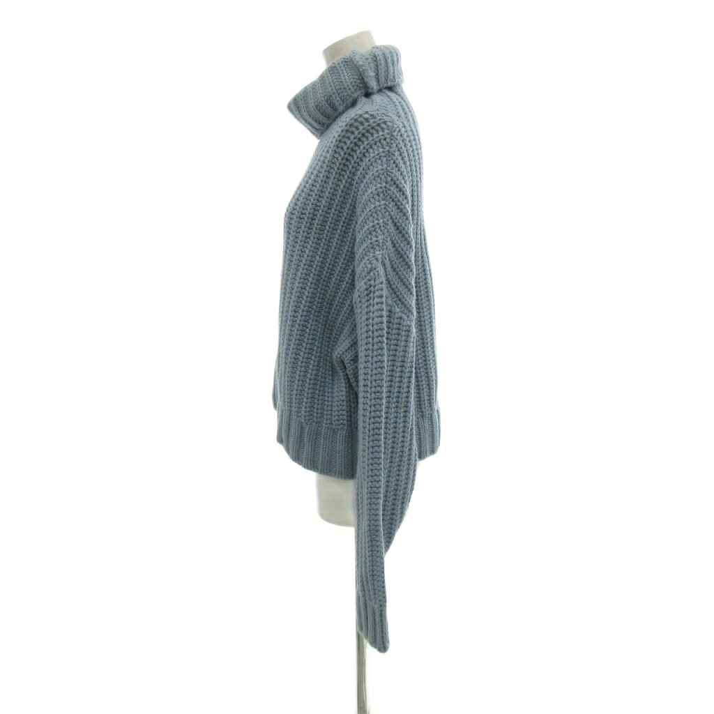 【中古】未使用品 ミラオーウェン Mila Owen タグ付き セーター ニット タートルネック ショート丈 長袖 0 水色 ライトブルー /IB ■ECG009 レディース 【ベクトル 古着】 260923 auc-vector-21297291 ブランド古着の買取販売ベクトル サンプル画像3