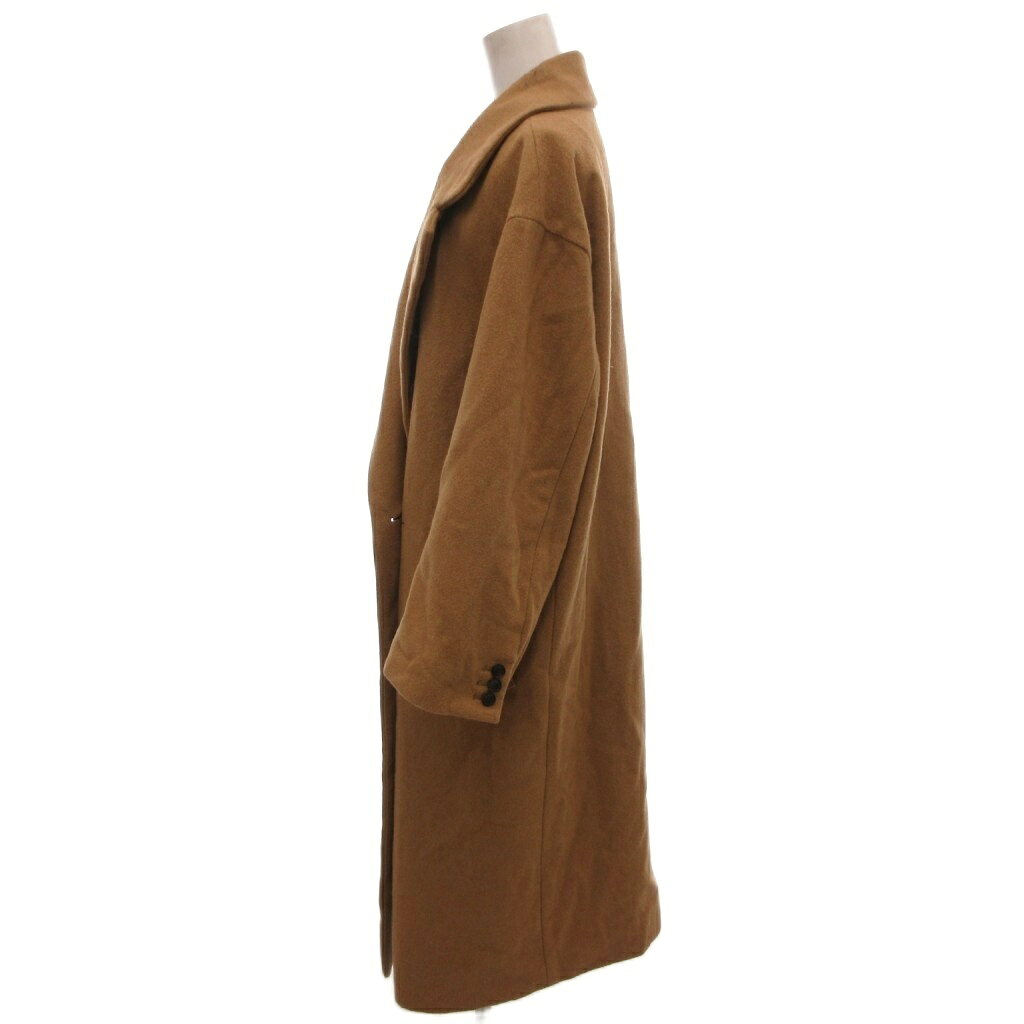 【中古】ミラオーウェン Mila Owen 美品 ウールロングコート チェスターコート ダブルブレスト ドロップショルダー 0 茶 ブラウン /OB ■ECG009 レディース 【ベクトル 古着】 260925 auc-vector-21297506 ブランド古着の買取販売ベクトル サンプル画像3