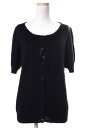 【中古】 ドーリーガールバイアナスイ DOLLY GIRL by ANNA SUI ハート ボタン 半袖 ニット カーディガン btm0409 レディース 【ベ...