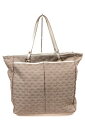 【中古】 アニヤハインドマーチ ANYA HINDMARCH バッグ トート ネイビス ロゴ キャンバス 総柄 グレー /mm0523 レディース 【ベクトル 古着】 190523(4)