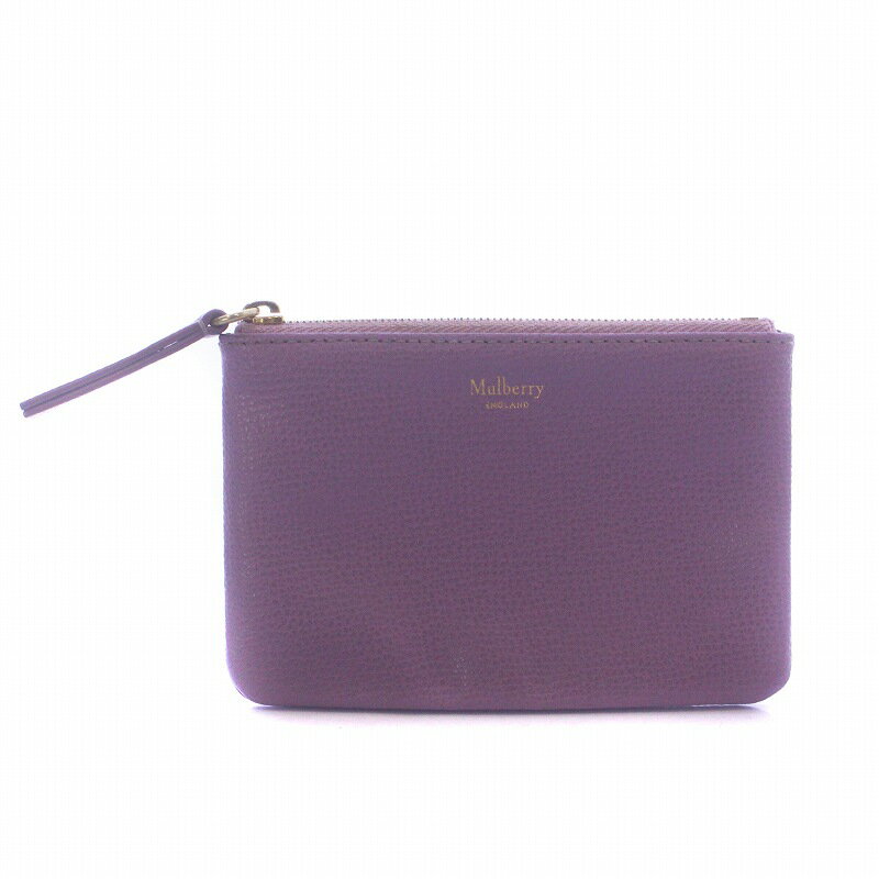 【中古】マルベリー Mulberry ポーチ 小物入れ ロゴ ゴールド金具 ファスナー開閉 レザー 紫 パープル ピンク /AQ ■GY17 レディース 【ベクトル 古着】 240501ブランドマルベリー Mulberry表記サイズ実寸サイズをご参照ください。実寸サイズヨコ：約13cm　タテ：約9cm　マチ：-cm　　素材レザー色紫 パープル ピンク仕様内ポケットなし 外ポケット×1状態角スレ（画像8）がございますが、その他に目立ったダメージはなくまだまだご使用いただける商品です。 ※あくまでも中古品ですので掲載写真や記載内容をご確認いただき、ご理解の上ご購入ください。付属品箱備考品番なし商品のお問い合わせの回答を休止しております。＊各商品ページの商品詳細等をご確認の上ご購入ください。【中古】マルベリー Mulberry ポーチ 小物入れ ロゴ ゴールド金具 ファスナー開閉 レザー 紫 パープル ピンク /AQ ■GY17 レディース 【ベクトル 古着】 240501状態ランク　”AB”詳細については、下記および「状態ランクについて」ページをご覧ください。未使用・新品の商品ほぼ新品同様の商品使用感が少なく、かなり状態の良い商品使用感はあるが、傷や汚れの少ない商品使用感の他、傷や汚れが見られる商品かなり大きな傷みがある難あり商品※S〜CランクはUSED品となりますので、使用感をご理解の上でご入札下さい。状態ランクについてinformationブランドマルベリー Mulberry表記サイズ実寸サイズをご参照ください。実寸サイズヨコ：約13cm　タテ：約9cm　マチ：-cm　　素材レザー色紫 パープル ピンク仕様内ポケットなし 外ポケット×1状態角スレ（画像8）がございますが、その他に目立ったダメージはなくまだまだご使用いただける商品です。 ※あくまでも中古品ですので掲載写真や記載内容をご確認いただき、ご理解の上ご購入ください。付属品箱備考品番なし商品のお問い合わせの回答を休止しております。＊各商品ページの商品詳細等をご確認の上ご購入ください。本商品は一点物です他サイトや店舗にて販売している商品です。多少のお時間差にて欠品になることもございます。予めご了承頂ますようお願い致します。ベクトル・サイズガイドはこちらこの商品と同じブランドの商品を見る