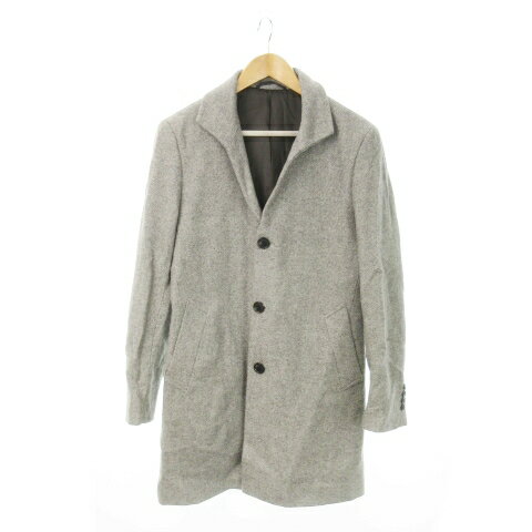 TETE HOMME テットオム L グレー チェスターコート 2way 楽天市場】tete homme チェスターコートの通販