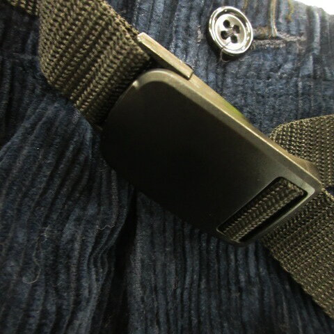 【中古】ジャーナルスタンダード JOURNAL STANDARD STANDARD JOURNAL No.30 Atsuhito Tani コーデュロイパンツ ストレート ストレッチ ベルト L 紺 ネイビー /AO1 ■GY99 メンズ 【ベクトル 古着】 251015