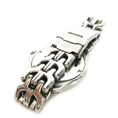 【中古】アラミス ARAMIS World Time デイト クォーツ 腕時計 ウォッチ ステンレススチール ローマンインデックス 防水 シルバーカラー /MN2 ■GY99 メンズ 【ベクトル 古着】 250624