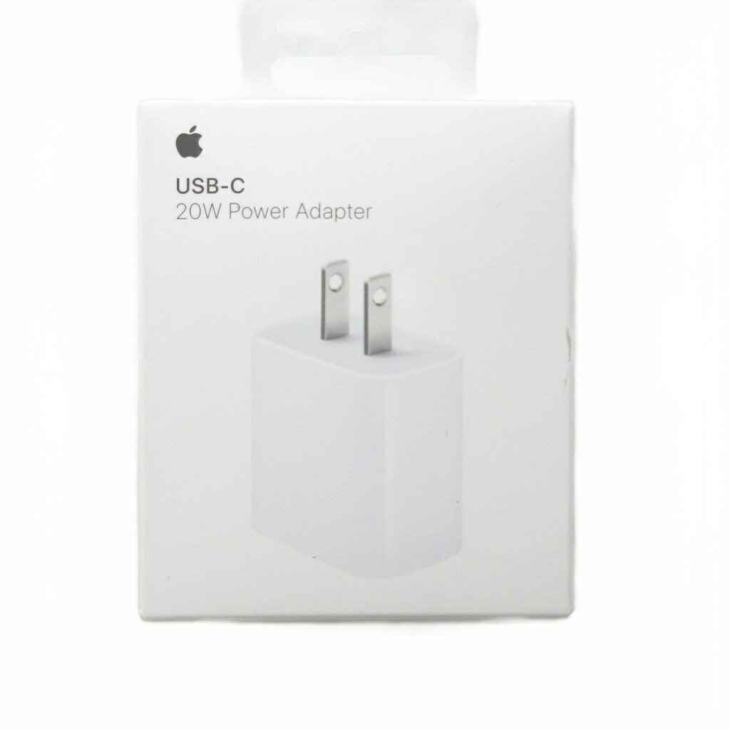 【中古】未使用品 アップル Apple USB-C 20W Power Adapter 電源アダプタ 白 ホワイト /AE ■GY99 その他 【ベクトル 古着】 251020