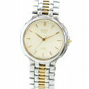【中古】シチズン CITIZEN ジャンク品 エクシード EXCEED 腕時計 ウォッチ クォーツ ロゴ シルバー色 ゴールド色 2730-274491 ■GY...