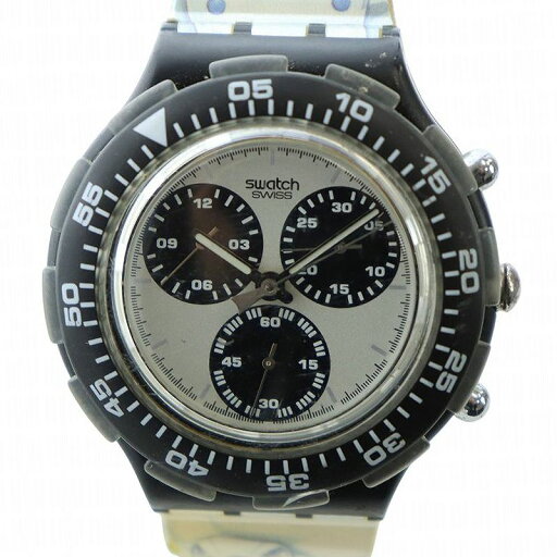 【中古】スウォッチ SWATCH ジャンク品 腕時計 ウォッチ クォーツ クロノグラフ ロゴ 黒 ブラック 黄 イエロー ■GY18 /MQ メンズ 【ベクトル 古着】 250426 【中古】スウォッチ SWATCH ジャンク品 腕時計 ウォッチ クォーツ クロノグラフ ロゴ 黒 ブラック 黄 イエロー ■GY18 /MQ メンズ 【ベクトル 古着】 250426
