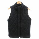 【中古】テットオム TETE HOMME 中綿ベスト ジャケット キルティング ジップアップ 5 紺 ネイビー /FF メンズ 【ベクトル 古着】 250303