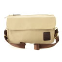 【中古】未使用品 OXYGEN オキシゲン ショルダーバッグ ナイロン ロゴ ベージュ /MM ■MT レディース 【ベクトル 古着】 250329