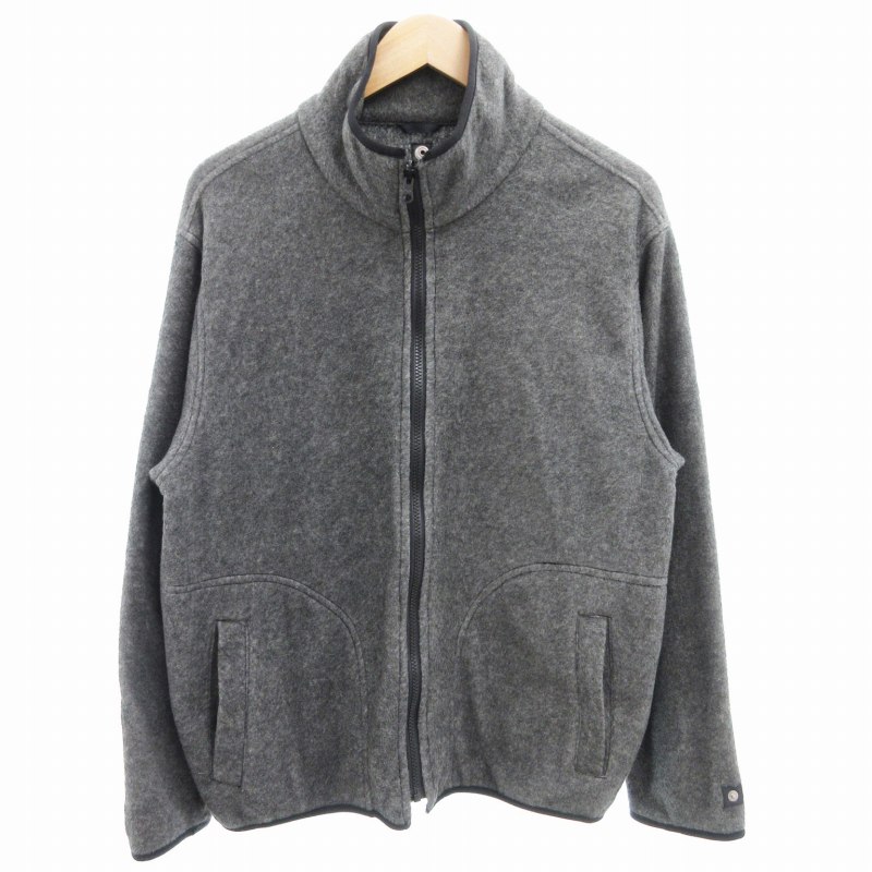【中古】アーバンテイスト URBAN TASTE フリースジャケット ジップアップ M グレー /GV メンズ 【ベクトル 古着】 250422
