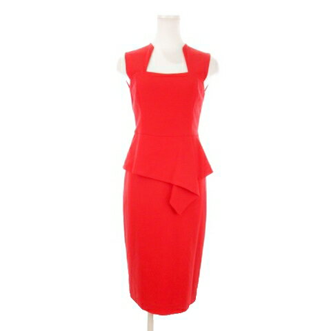 【中古】ビーシービージーマックスアズリア BCBGMAXAZRIA ノースリーブペプラムワンピース スクエアネック ミモレ ロング バックジップ 小さいサイズ 0 XS 赤 レッド /AH16 ■GY19 レディース 【ベクトル 古着】 250409 【中古】ビーシービージーマックスアズリア BCBGMAXAZRIA ノースリーブペプラムワンピース スクエアネック ミモレ ロング バックジップ 小さいサイズ 0 XS 赤 レッド /AH16 ■GY19 レディース 【ベクトル 古着】 250409
