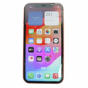 【中古】アップル Apple iPhoneXR 携帯電話 スマートフォン 128GB バッテリー76% SIMロックなし 初期化済 動作確認済 コーラル MT0T2J/A /MW ■GY11 その他 【ベクトル 古着】 250426