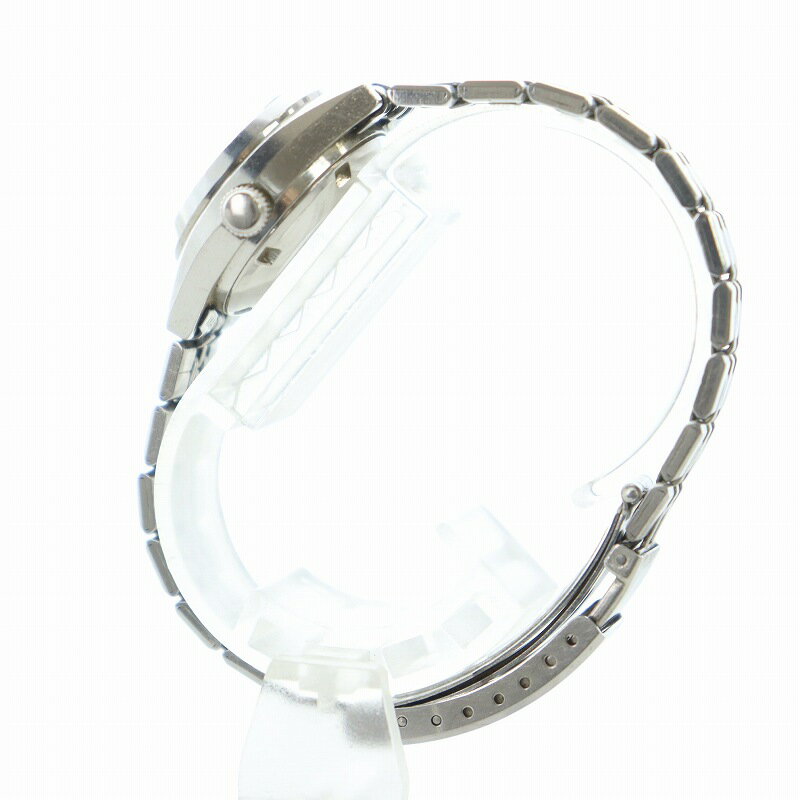 ブランド古着の買取販売ベクトルの【中古】セイコー SEIKO 腕時計 ウォッチ クォーツ ロゴ カレンダー付き デイト カットガラス 緑文字盤 シルバー色 2206-0500 ■GY18 /MQ レディース 【ベクトル 古着】 250418｜アングル3