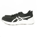 【中古】アシックス asics JOLT 4 スニーカー ランニングシューズ ローカット レースアップ ロゴ スポーツ 29cm 黒 ブラック 1011B603...