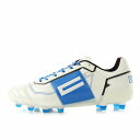 【中古】未使用品 キャピテン CAPITTEN ONE MID サッカー スパイク シューズ 靴 US9.5 27.5cm 白 ホワイト 青 ブルー CAP-M...