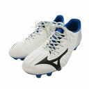【中古】ミズノ MIZUNO レビュラ3 サッカー スパイク ロゴ 25cm 白 ホワイト 青 ブルー P1GA196509 /FF ■GY12 メンズ 【ベク...