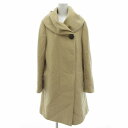 【中古】favori コート ミドル ハーフ 38 ベージュ /UO ■GY39 レディース 【ベクトル 古着】 250508|詳細画像