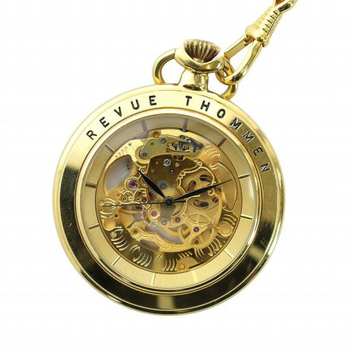 【中古】レビュー トーメン REVUE THOMMEN 懐中時計 自動巻き ウォッチ 17石 スケルトン ゴールド色 4421001 ■GY18 /MQ その他 【ベクトル 古着】 250428 【中古】レビュー トーメン REVUE THOMMEN 懐中時計 自動巻き ウォッチ 17石 スケルトン ゴールド色 4421001 ■GY18 /MQ その他 【ベクトル 古着】 250428
