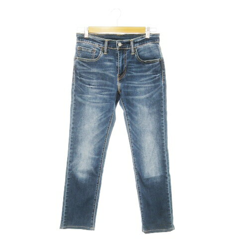 【中古】リーバイス Levi's 511 デニムパンツ ジーンズ スリム テーパード ストレッチ 黒カン ユーズド加工 W28 L32 青 ブルー インディゴ /MN12 ■GY18 レディース 【ベクトル 古着】 250515 【中古】リーバイス Levi's 511 デニムパンツ ジーンズ スリム テーパード ストレッチ 黒カン ユーズド加工 W28 L32 青 ブルー インディゴ /MN12 ■GY18 レディース 【ベクトル 古着】 250515