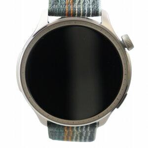 【中古】アマズフィット Amazfit Balance 46mm スマートウォッチ 腕時計 デジタル 初期化済み 通電・動作確認済 A2287 シルバー色 ■GY18 /MQ メンズ 【ベクトル 古着】 250522