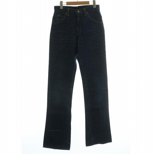 【中古】リー LEE 70年代 USA製 デニムパンツ ジーンズ ブーツカット フレア ダメージ加工 ジップフライ 29 S インディゴ 紺 ネイビー 200-0341 /XZ ■GY12 メンズ 【ベクトル 古着】 250521 【中古】リー LEE 70年代 USA製 デニムパンツ ジーンズ ブーツカット フレア ダメージ加工 ジップフライ 29 S インディゴ 紺 ネイビー 200-0341 /XZ ■GY12 メンズ 【ベクトル 古着】 250521