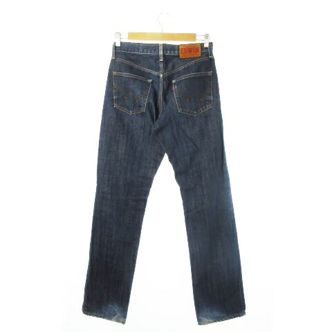 【中古】エドウィン EDWIN 503 デニムパンツ ジーンズ レギュラー ストレート 29 青 ブルー /CK6 ■GY12 メンズ 【ベクトル 古着】 250604