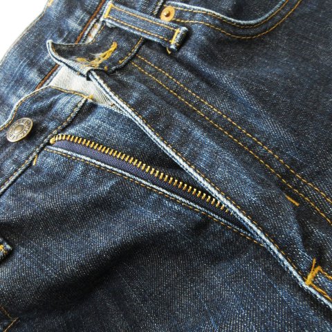 【中古】エドウィン EDWIN 503 デニムパンツ ジーンズ レギュラー ストレート 29 青 ブルー /CK6 ■GY12 メンズ 【ベクトル 古着】 250604