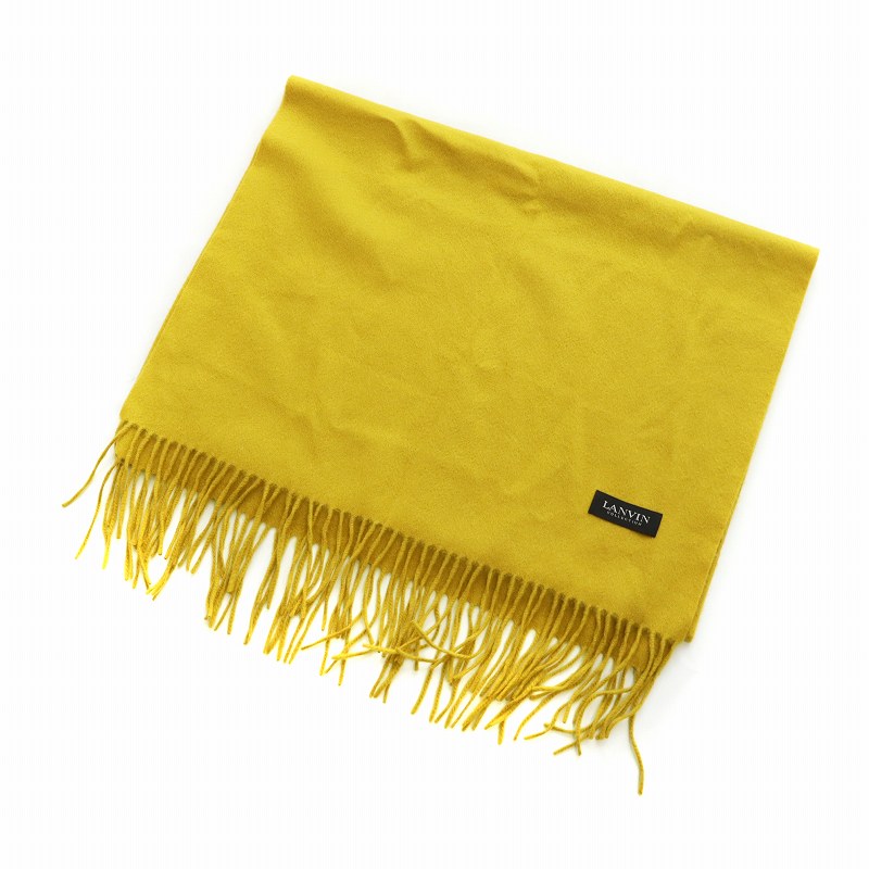 LANVIN COLLECTION（ランバン コレクション） 】 カシミヤ 無地